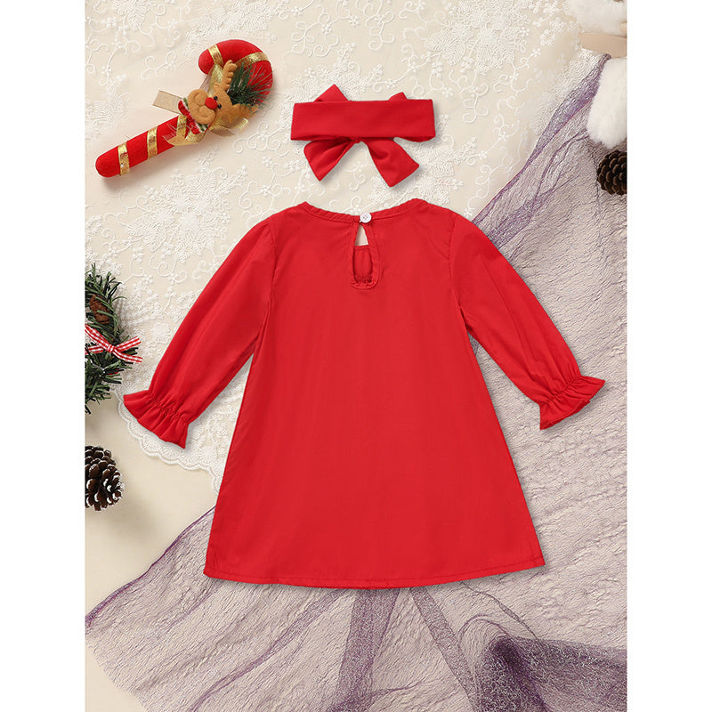 🎀 Robe de Noël Féérique pour Petite Princess