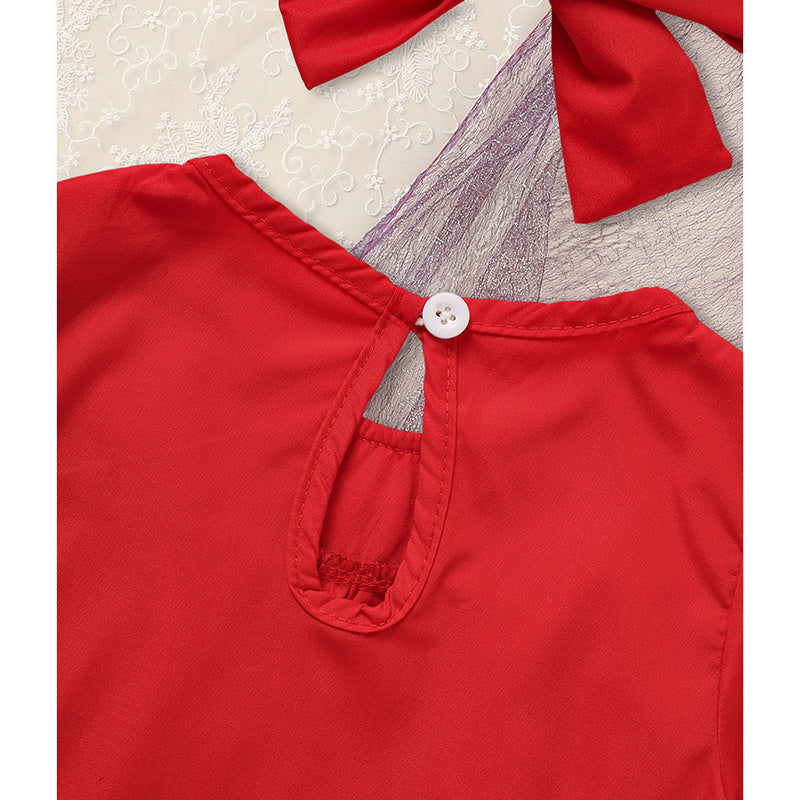 🎀 Robe de Noël Féérique pour Petite Princess