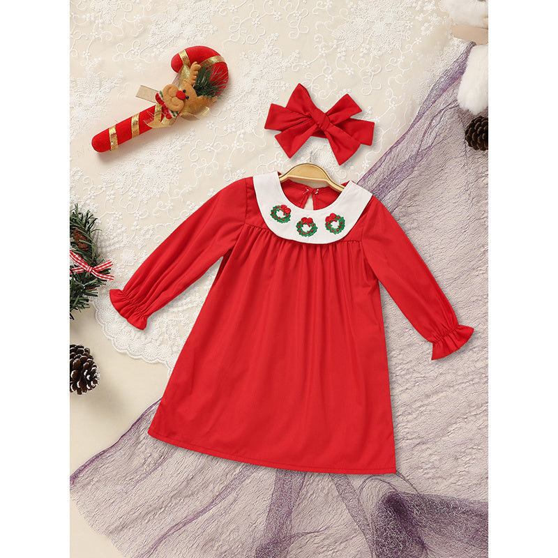 🎀 Robe de Noël Féérique pour Petite Princess