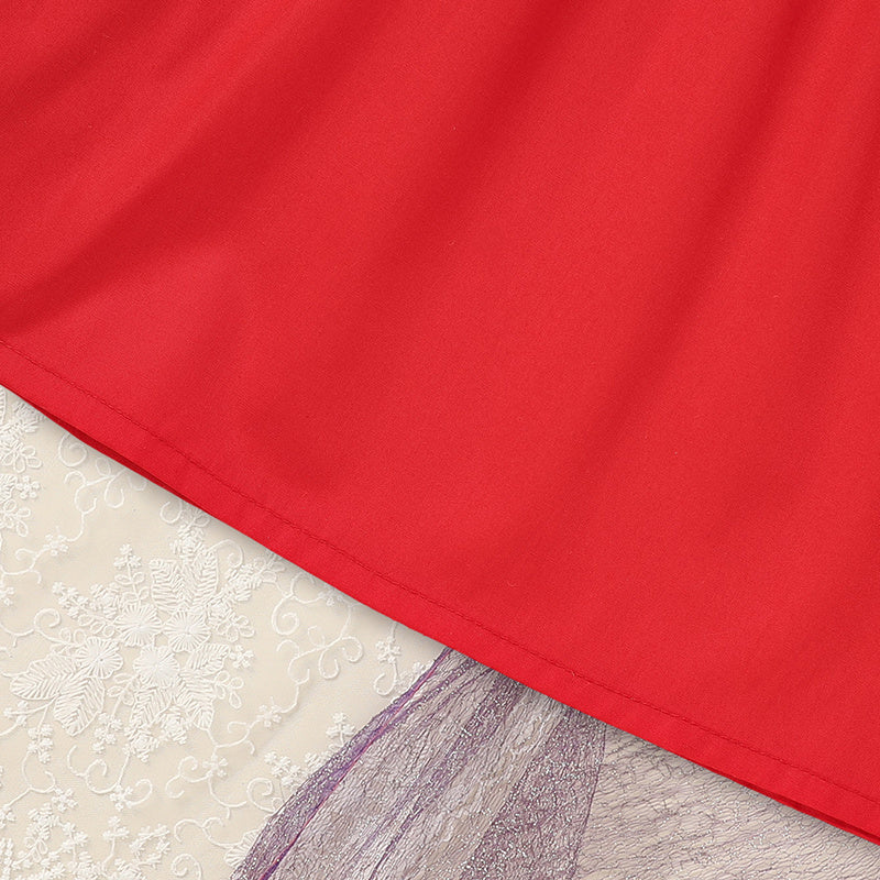 🎀 Robe de Noël Féérique pour Petite Princess